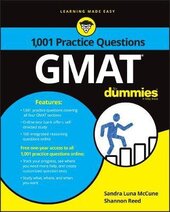 1,001 GMAT Practice Questions For Dummies - фото обкладинки книги