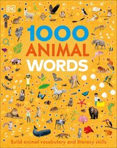 1000 Animal Words - фото обкладинки книги