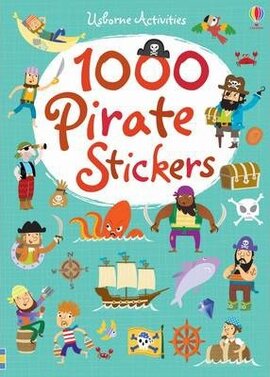 1000 Pirate. Stickers - фото книги