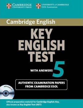 Cambridge Key English Test 5 Student's Book with answers+CD. Official Examination Papers from University of Cambridge ESOL Examinations - фото книги
