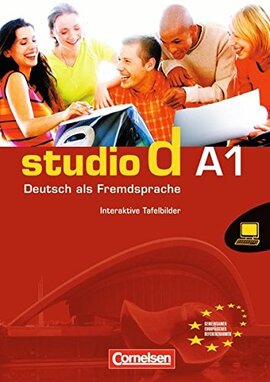 Studio d A1. Whiteboardmaterial auf DVD-ROM Interaktive Tafelbilder Einzellizenz (програмне забезпечення для роботи на інтерактивній білій дошці) - фото книги