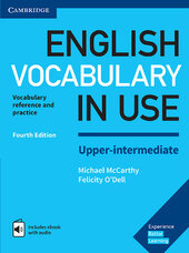 English Vocabulary in Use Upper-Intermediate Book with Answers and Enhanced eBook : Vocabulary Reference and Practice - фото обкладинки книги
