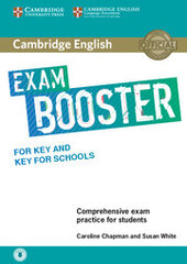 Cambridge English Exam Booster for Key and Key for Schools without Answer Key with Audio Comprehensive Exam Practice for Students - фото обкладинки книги