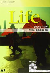 National Geographic Learn Cengage Learning Life Elementary Teacher's Book A2 Mike Sayer with Student's Book Audio CD's - фото обкладинки книги