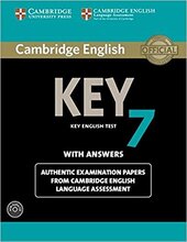KET Practice Tests: Cambridge English Key 7 Student's Book Pack (Student's Book with Answers and Audio CD): Authentic Examination Papers from Cambridge English Language Assessment - фото обкладинки книги