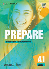 Cambridge English Prepare! 2nd Edition. Level 1. Student's Book with Online Workbook including Companion for Ukraine - фото обкладинки книги