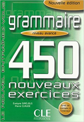 450 nouveaux exerc Grammaire Avan Livre + corriges (підручник) - фото обкладинки книги