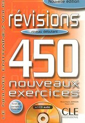 450 nouveaux exercices Revisions Debutant Livre+corriges+CD audio(підручник+аудіодиск) - фото обкладинки книги