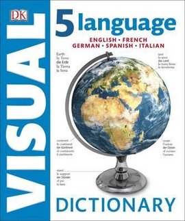 5 Language Visual Dictionary : English, French, German, Spanish, Italian - фото книги