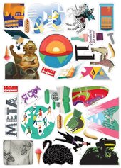 Набір стікерів "Комбо!" - фото обкладинки книги