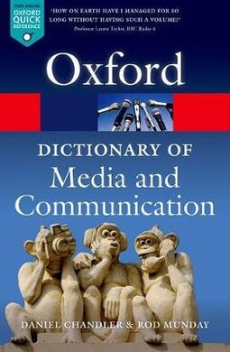 A Dictionary of Media and Communication - фото книги