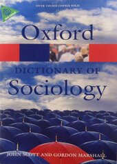 A Dictionary of Sociology - фото обкладинки книги
