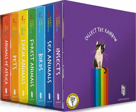 А set of 7 books «Collect the rainbow» - фото книги