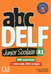 ABC DELF Junior : Livre de l'eleve A1 + DVD + Livre-web - 2eme edition - фото обкладинки книги