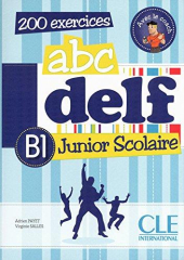ABC DELF Junior scolaire B1 Livre + DVD-ROM+corriges et transcript (підручник+аудіодиск) - фото обкладинки книги
