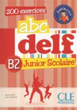 ABC DELF Junior scolaire B2 Livre+DVD-ROM+corriges et transcriptions (підручник+аудіодиск) - фото книги