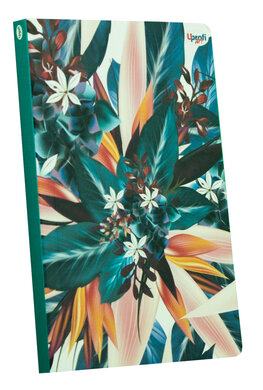 "Abstract flower" blue B6 - фото книги