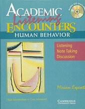 Academic Encounters Human Behavior Student's Book with Audio CD: Listening, Note Taking, and Discussion - фото обкладинки книги
