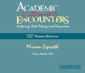 Academic Listening Encounters: Human Behavior Class Audio CDs (4) : Listening, Note Taking, and Discussion - фото обкладинки книги