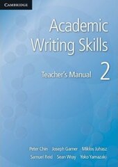 Academic Writing Skills 2 Teacher's Manual - фото обкладинки книги
