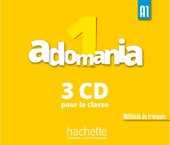 Adomania 1 - coffret CD audio classe (A1) - фото обкладинки книги