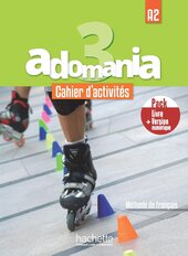 Adomania 3 - Pack Cahier d'activits + Version numrique (A2): A3 (роб. зошит) - фото обкладинки книги