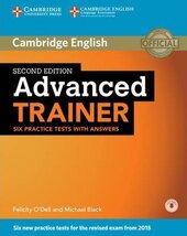 Advanced Trainer Six Practice Tests with Answers with Audio - фото обкладинки книги