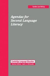 Agendas for Second Language Literacy - фото обкладинки книги