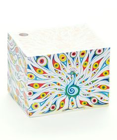 Alex Beard Peacock Memo Block - фото книги