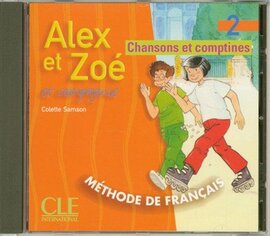 Alex et Zoe 2. CD audio individuelle (аудіодиск до робочого зошита) - фото книги