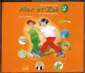 Alex et Zoe 2. CDs audio (набір із 3 аудіодисків) - фото обкладинки книги
