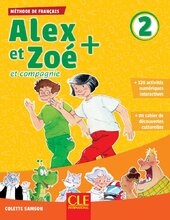 Alex et Zoe+ 2 Livre de l'lve + CD - фото обкладинки книги