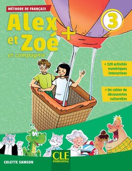 Alex et Zoe+ 3 Livre de l'lve + CD - фото книги
