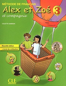 Alex et Zoe Nouvelle 3 Livre de Leleve + Livret de civilisation (підручник+аудіодиск) - фото книги