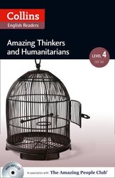 Amazing People Club. Amazing Thinkers & Humanitarians with Mp3 CD. Level 4 - фото обкладинки книги