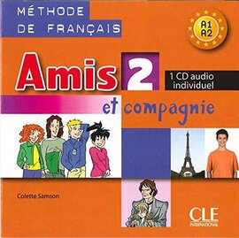 Amis et compagnie 2. CD audio individuelle (аудіодиск до робочого зошита) - фото книги