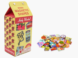 Andy Warhol Wooden Magnetic Shapes - фото книги
