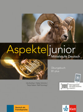 Aspekte Junior B1 plus bungsbuch - фото книги