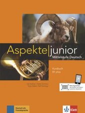 Aspekte Junior B1 plus Kursbuch - фото обкладинки книги
