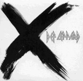 Аудіодиск "X" Def Leppard - фото обкладинки книги
