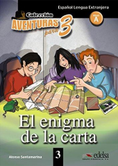 Aventuras para 3 (A1). El enigma de la carta. Book 3 - фото обкладинки книги