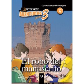 Aventuras para 3 (A2). El robo del manuscrito. Book 9 - фото книги