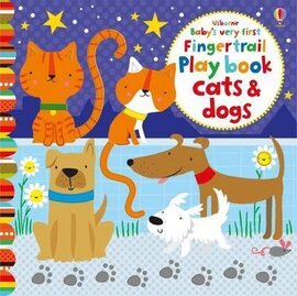Baby's Very First. Fingertrail Play book. Cats and Dogs - фото книги