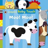Baby Touch: Moo! Moo! Tab Book. 0-2 years - фото обкладинки книги