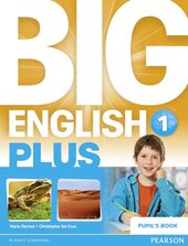 Big English Level 1 Plus Students Book (підручник) - фото обкладинки книги