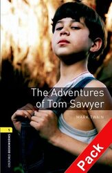 BKWM 3rd Edition 1: Adventures of Tom Sawyer with Audio CD (книга та аудіодиск) - фото обкладинки книги
