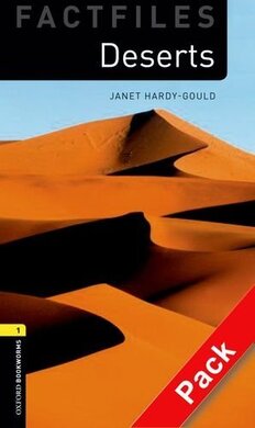 BKWM 3rd Edition 1: Deserts Factfile with Audio CD (книга та аудіодиск) - фото книги