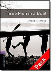BKWM 3rd Edition 4: Three Men in a Boat with Audio CD (книга та аудiо) - фото обкладинки книги