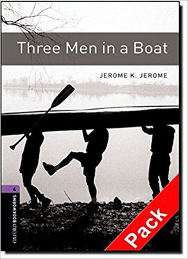 BKWM 3rd Edition 4: Three Men in a Boat with Audio CD (книга та аудiо) - фото книги