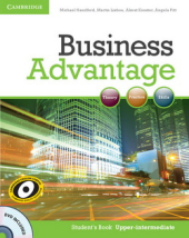 Business Advantage Upper-intermediate Student's Book+DVD (робочий зошит+аудіодиск) - фото обкладинки книги